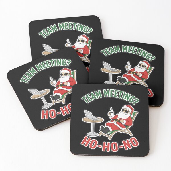 Item preview, Team Meeting Ho Ho No Funny Office Christmas Tee For Work Holiday Party designed and sold by 519xdesign.