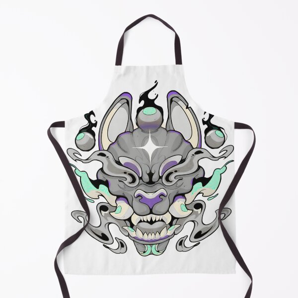Item preview, Neon Fox/Wolf Mask and Vaporwave designed and sold by Fiki Star.