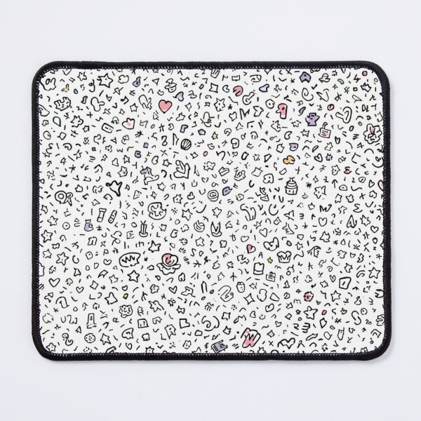 Item preview, Abstract Pastel Aesthetic Doodle Pattern Art designed and sold by ShirtHatch.