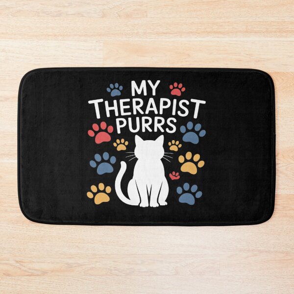 Item preview, Cat Mom Cat Dad Cat Lover Therapy Gift designed and sold by August4Laughs25.