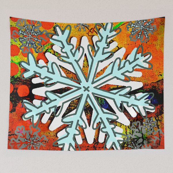 Item preview, Snowflake Graffiti designed and sold by ViaARTfactory.
