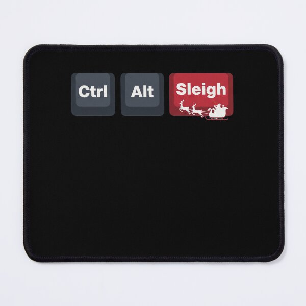 Item preview, Ctrl Alt Sleigh Funny Tech Christmas Tee For Coders Gamers And IT Lovers designed and sold by 519xdesign.