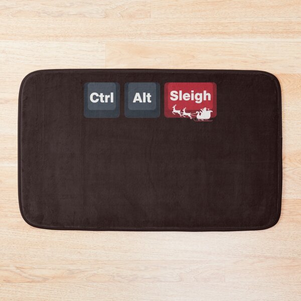 Item preview, Ctrl Alt Sleigh Funny Tech Christmas Tee For Coders Gamers And IT Lovers designed and sold by 519xdesign.