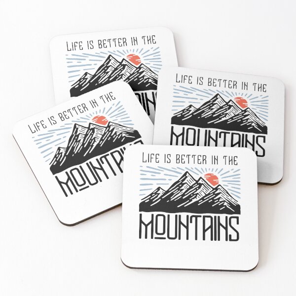Item preview, Life is better in the mountains designed and sold by darshants.