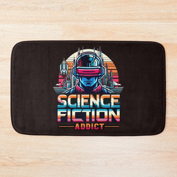 Item preview, Science fiction addict, typography designed and sold by maxmaj.