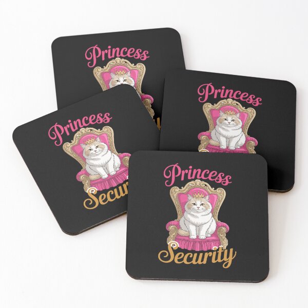 Item preview, cat Princess Security Meme Cute Kitty designed and sold by August4Laughs25.