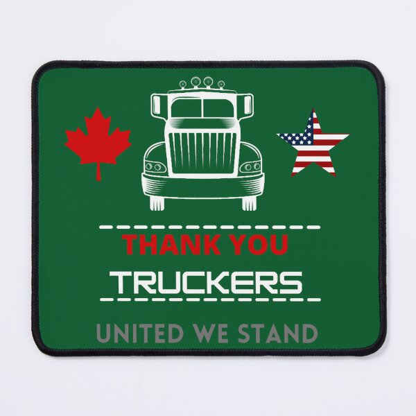 Item preview, Canada &_ USA - Thank You TruckersFitted V-Neck designed and sold by Anticarnistqaz.