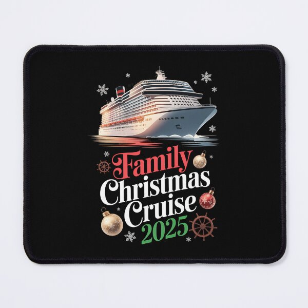 Item preview, Family Christmas Cruise 2025 Holiday Vacations designed and sold by HellD3vil-Art.