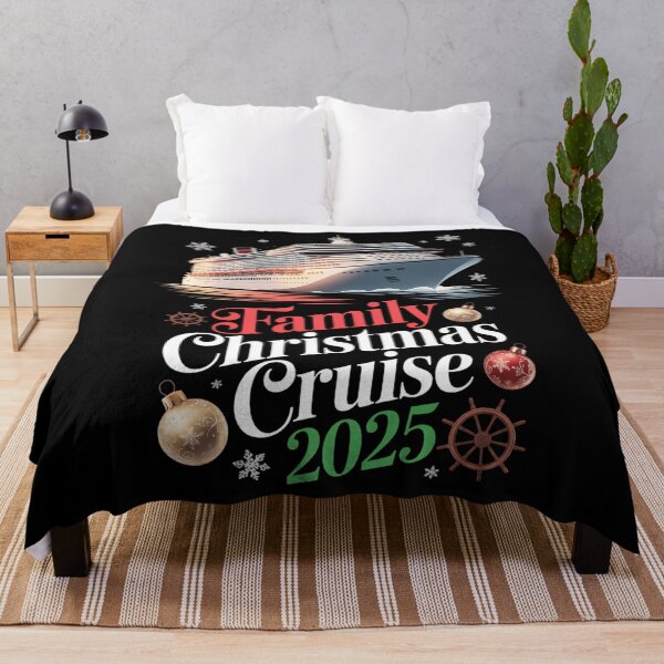 Item preview, Family Christmas Cruise 2025 Holiday Vacations designed and sold by HellD3vil-Art.