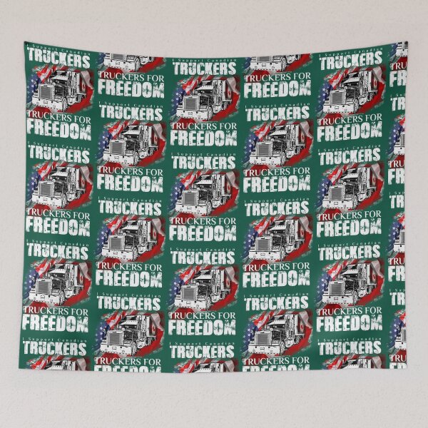 Item preview, Flag Canada Canada Flag Freedom Convoy 2022 Ottawa Trucker  designed and sold by Anticarnistqaz.