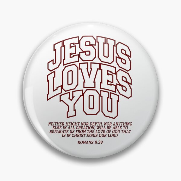 Item preview, JESUS LOVES YOU designed and sold by annie_vlz.