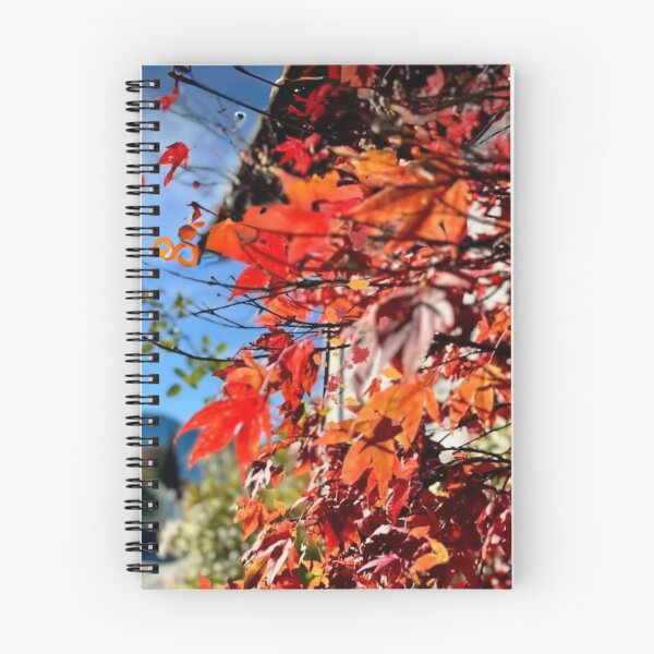 Item preview, Vibrant Autumn Leaves Against Blue Sky designed and sold by haviestetica.