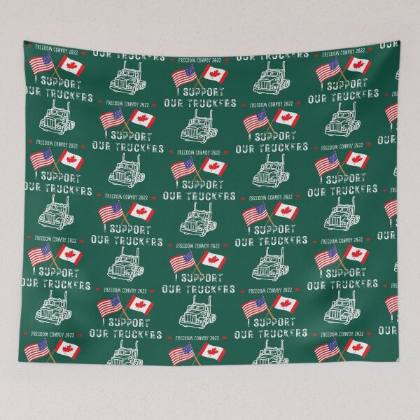 Item preview, The People_s Convoy Truckers Freedom  designed and sold by Anticarnistqaz.