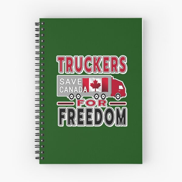Item preview, TRUCKERS FOR FREEDOM CONVOY TO OTTAWA CANADA JANUARY 29 2022 RED, BLACK, AND WHITE LETTERST (1) designed and sold by Anticarnistqaz.
