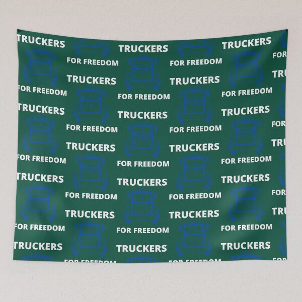 Item preview, Truckers for Freedom Convoy 2022 Canada USA  designed and sold by Anticarnistqaz.