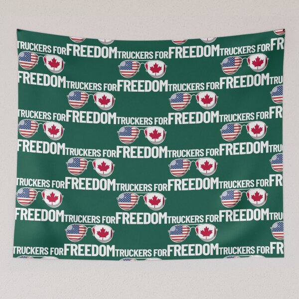Item preview, Truckers for Freedom Canada Trudeau Support Convoy designed and sold by Anticarnistqaz.