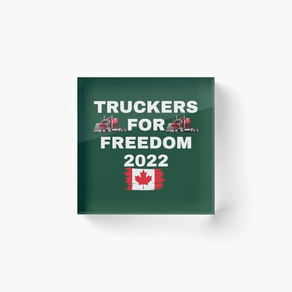 Item preview, Truckers for Freedom Canada Trudeau Support Convoy designed and sold by Anticarnistqaz.
