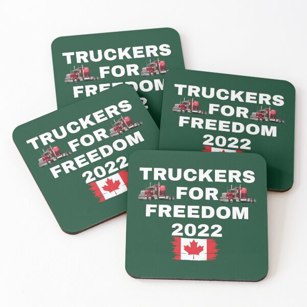 Item preview, Truckers for Freedom Canada Trudeau Support Convoy designed and sold by Anticarnistqaz.