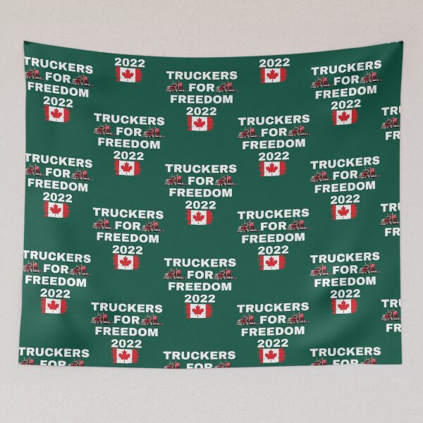 Item preview, Truckers for Freedom Canada Trudeau Support Convoy designed and sold by Anticarnistqaz.