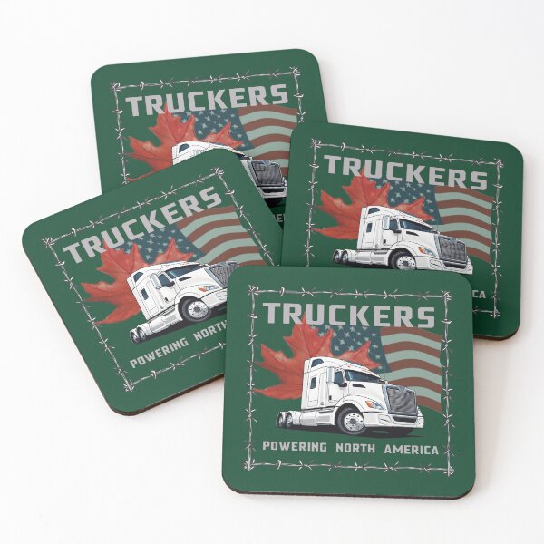 Item preview, TruckersPowering North America designed and sold by Anticarnistqaz.