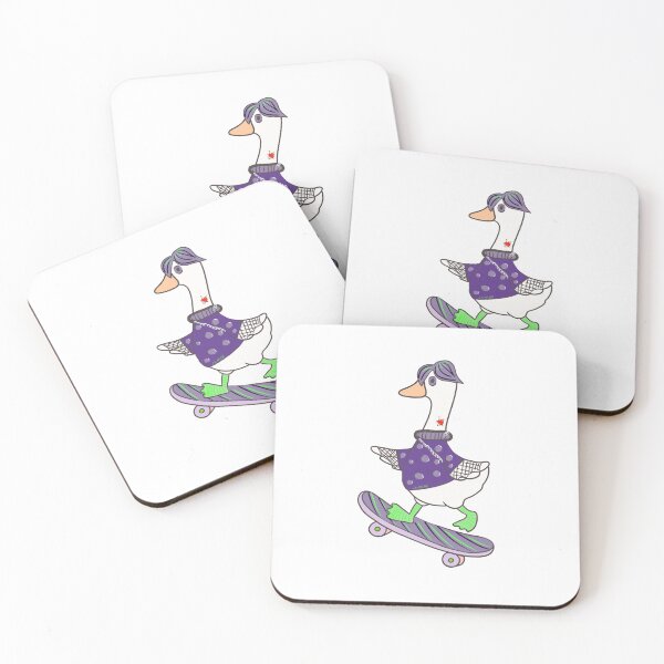 Item preview, Emo Silly goose in mushroom jumper designed and sold by BritishDelights.