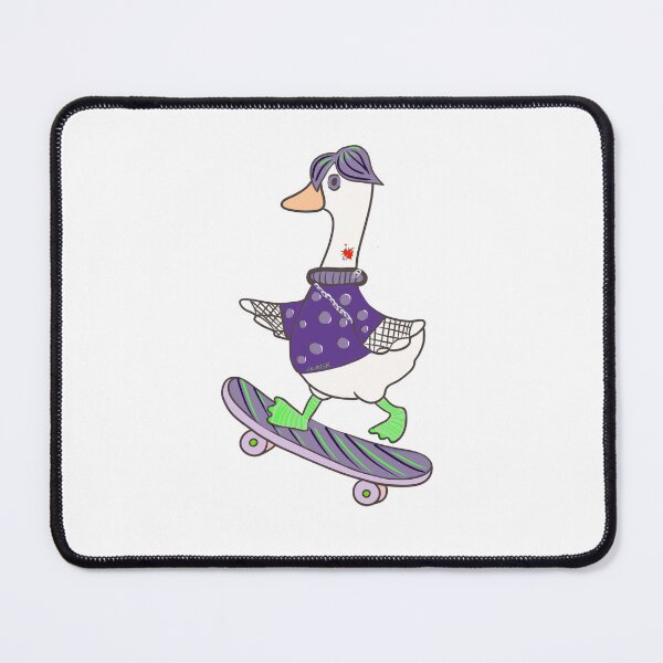Item preview, Emo Silly goose in mushroom jumper designed and sold by BritishDelights.