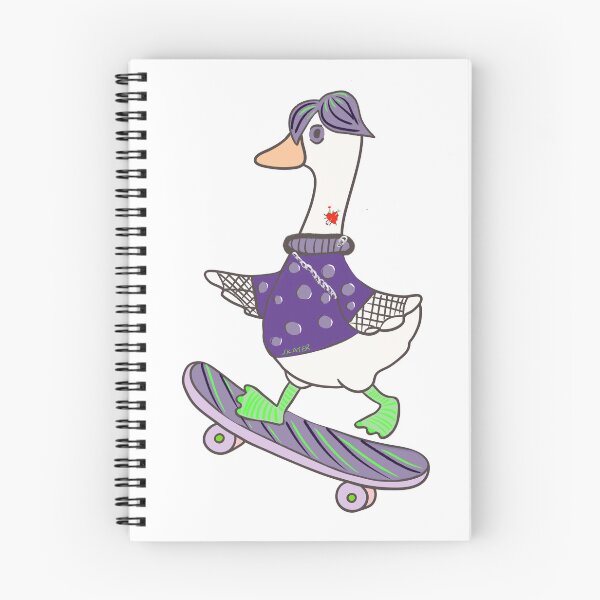 Item preview, Emo Silly goose in mushroom jumper designed and sold by BritishDelights.