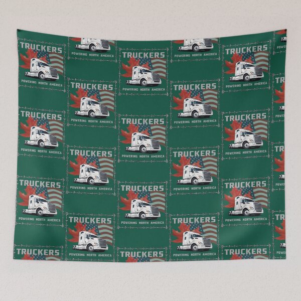 Item preview, TruckersPowering North America designed and sold by Anticarnistqaz.
