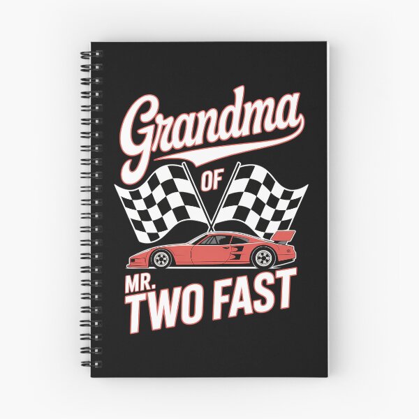 Item preview, Grandma Of Mr. Two Fast - Two Fast 2 Curious 2nd Birthday designed and sold by HellD3vil-Art.