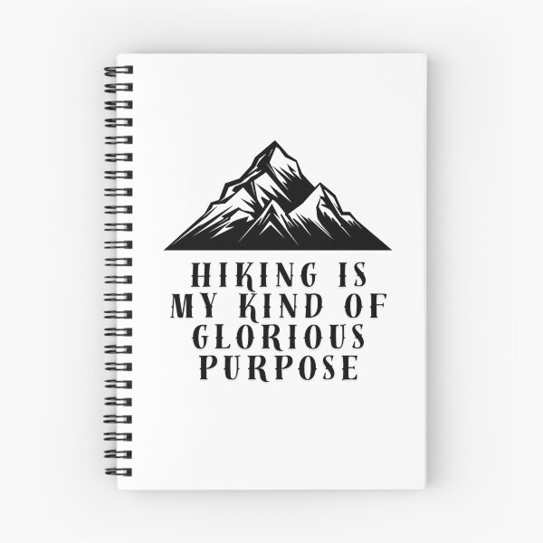 Item preview, HIKING IS MY KIND OF GLORIOUS PURPOSE designed and sold by darshants.