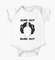Sonnen raus Brötchen raus Baby Body Kurzarm