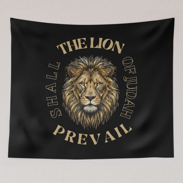 Item preview, Lion of Judah shall prevail designed and sold by Tee4Christ.