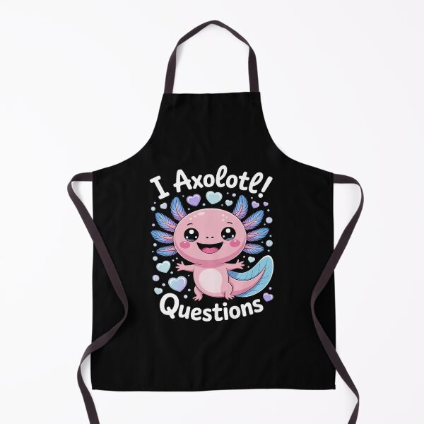Item preview, I Axolotl Questions Cute Kawaii Animal Pun designed and sold by MicanCuteStore.