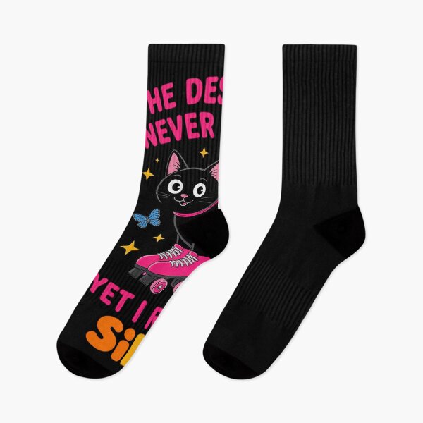 Item preview, Cat The Despair is Never Ending Yet I Remain Silly designed and sold by August4Laughs25.