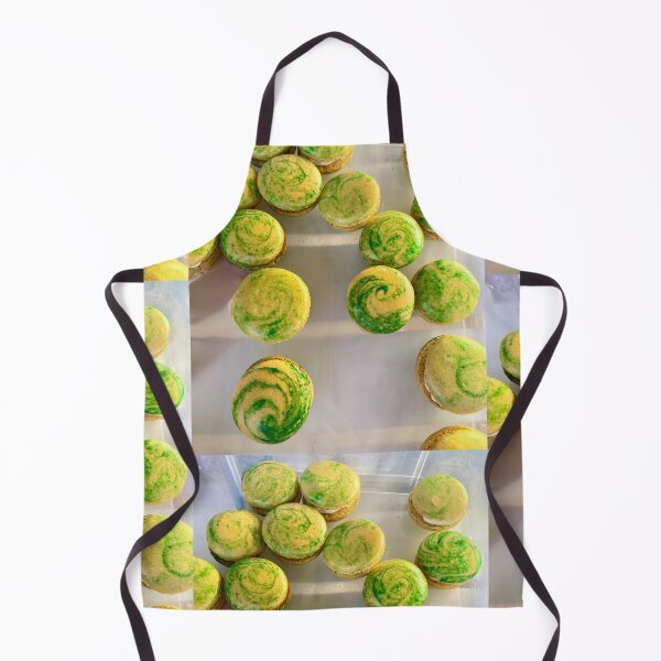 Item preview, Matcha Swirl Macarons designed and sold by TrisaThyme.