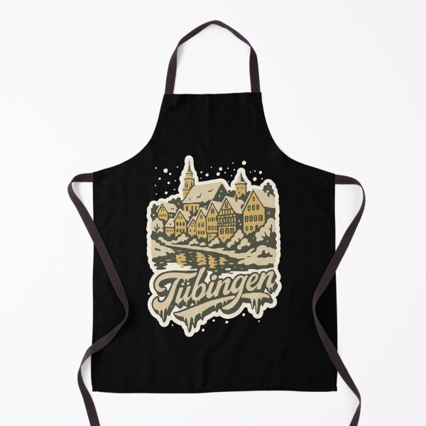 Item preview, Tübingen Baden-Württemberg Winter Scene Vintage Art designed and sold by Boogosh.