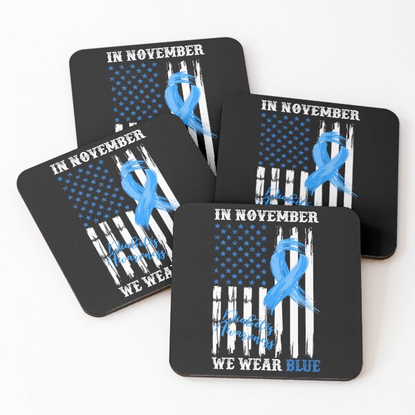 Item preview, Vintage Month Style Bow Blue November Quote Support designed and sold by Williammarger.
