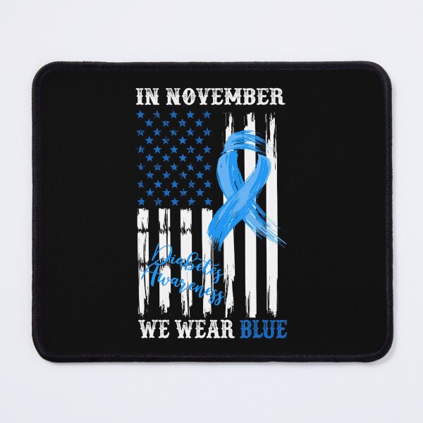 Item preview, Vintage Month Style Bow Blue November Quote Support designed and sold by Williammarger.