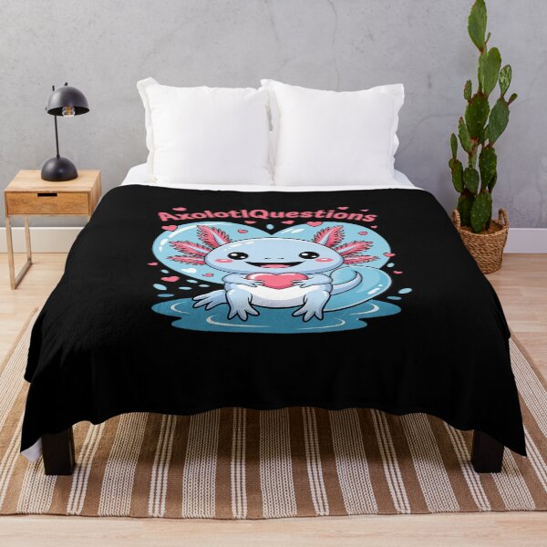 Item preview, I Axolotl Questions Kawaii Axolotl designed and sold by MicanCuteStore.