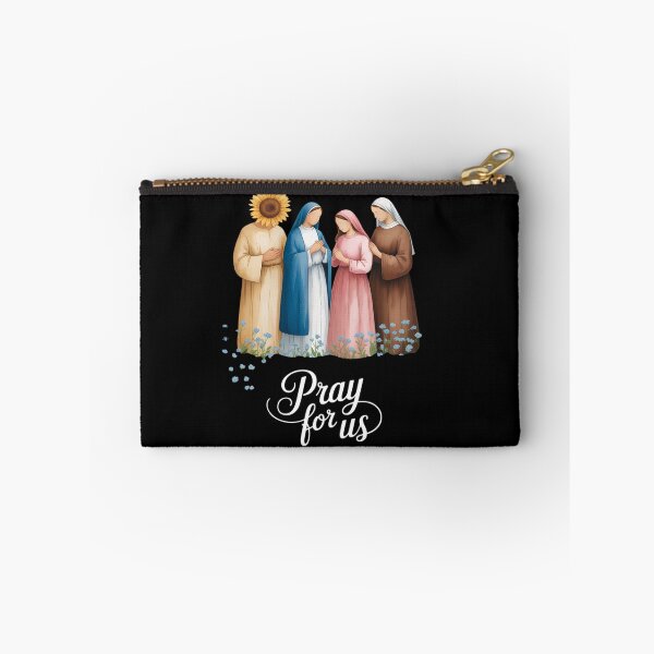 Item preview, Catholic Saints Floral Women Religious Men Women Kids designed and sold by August4Laughs25.