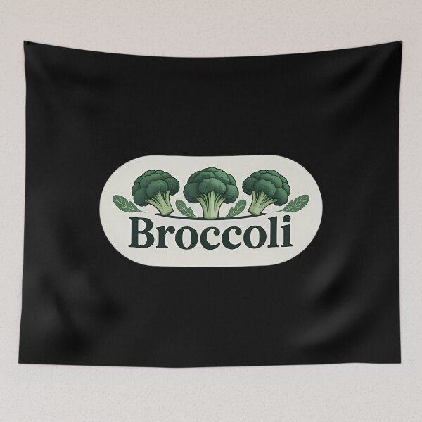 Item preview, green Broccoli designed and sold by HellD3vil-Art.
