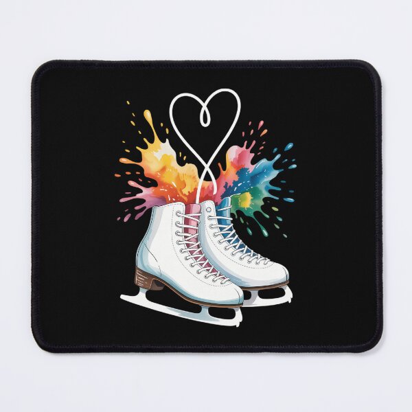 Item preview, Ice Skating Shoes - Heart Figure Skater Roller Skates Winter designed and sold by HellD3vil-Art.