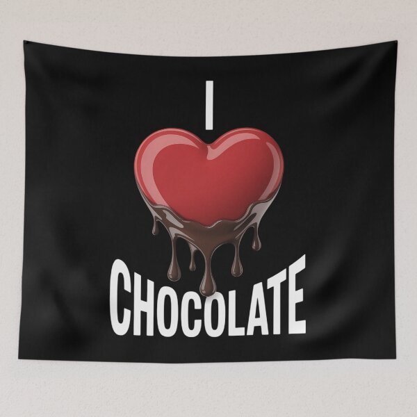 Item preview, I Love Chocolate designed and sold by HellD3vil-Art.
