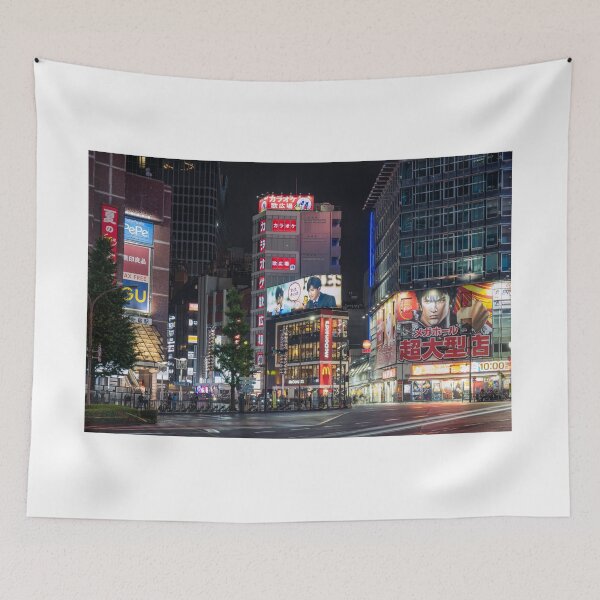 Item preview, Night scene of shopping malls in Shinjuku, Tokyo designed and sold by WorldScenery.