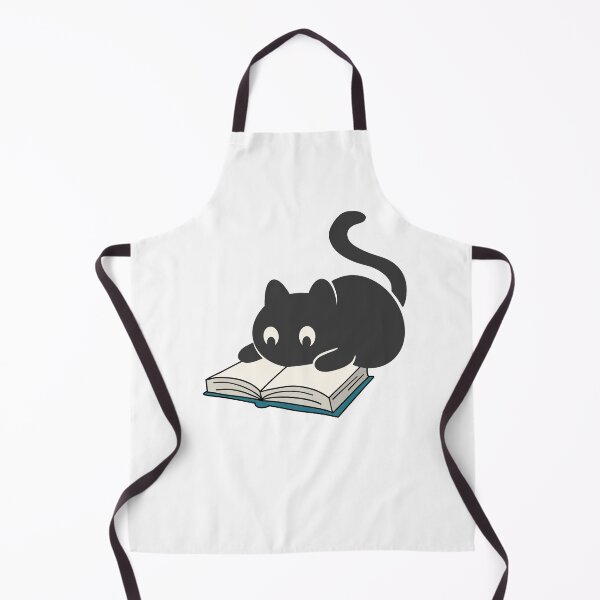 Item preview, Black cat reads designed and sold by Neadoodles.