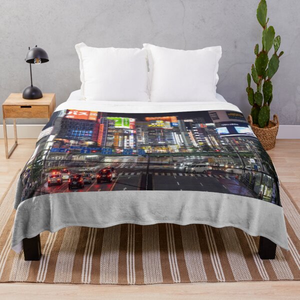 Item preview, Night view of Shinjuku shopping district in Tokyo, Japan designed and sold by WorldScenery.