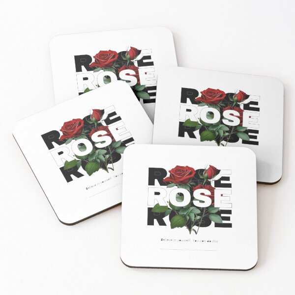 Item preview, ROSE Believe in Yourself - Red Roses Minimalist Streetwear Graphic designed and sold by GenZFashion000.