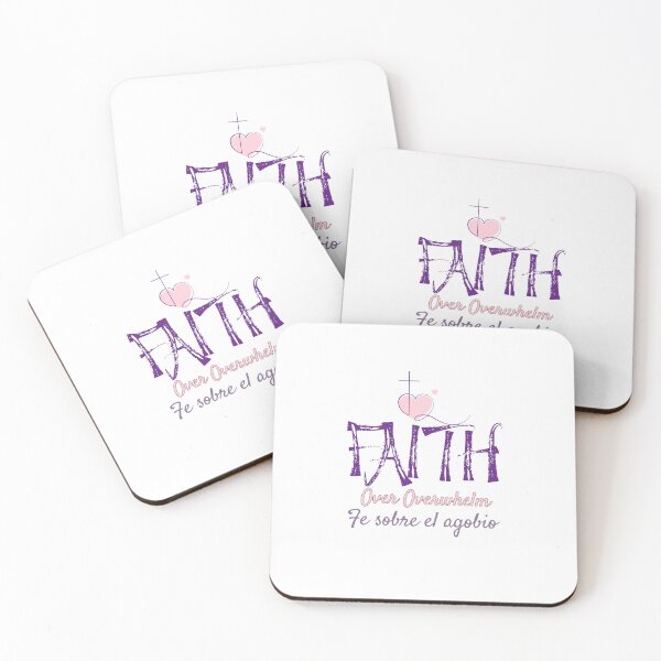 Item preview, Faith Over Overwhelm Shirt | Christian Encouragement | Fe sobre el agobio designed and sold by Artinkcreative.