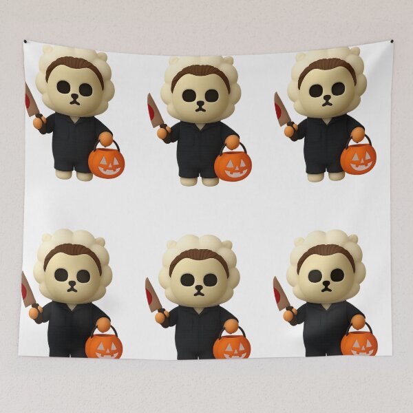Item preview, BT21 Halloween Bts RJ— Cute BT21 Horror Parody Sticker designed and sold by Crazy-universe.