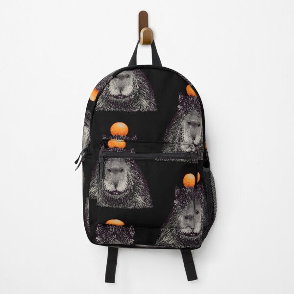 Item preview, Capybara With Orange — Cozy Illustration designed and sold by AaronCarey1.